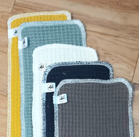 Bear Cottage Reusables Cotton Waffle Boosters