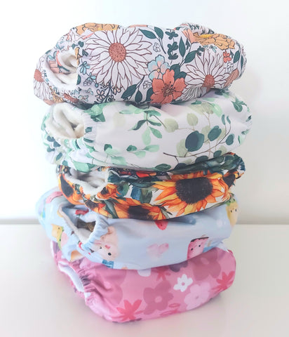 The Pick and Mix Bundle ( pocket nappies only) PLUS wetbag!