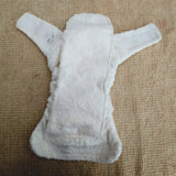 Preloved Little Lamb Cotton fitted size 2 nappy