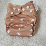 Preloved Modern Cloth Nappy AIO Pearl