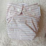 Preloved Modern Cloth Nappy AIO Pearl