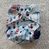 Preloved Blueberry Capri Wrap