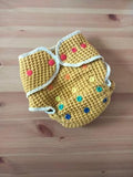 Bear Cottage Cotton Waffle fitted Nappy