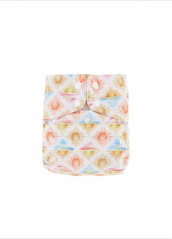 Bells Bumz Luxury Junior pocket nappy with two Bamboo/Hemp inserts