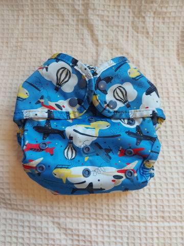 Preloved Buttons Super Nappy Cover