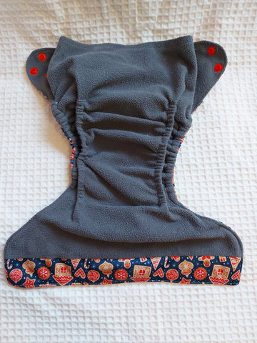 Preloved Handmade 'Sewn Sweetly My Love'  Pocket nappy shell