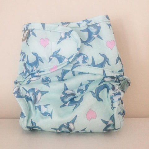 SUPER CLEARANCE - FURTHER REDUCTIONS - Little Lamb Sized Pocket nappy