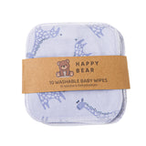 REDUCED TO CLEAR HappyBear Reusable Cloth Wipes