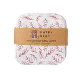 REDUCED TO CLEAR HappyBear Reusable Cloth Wipes