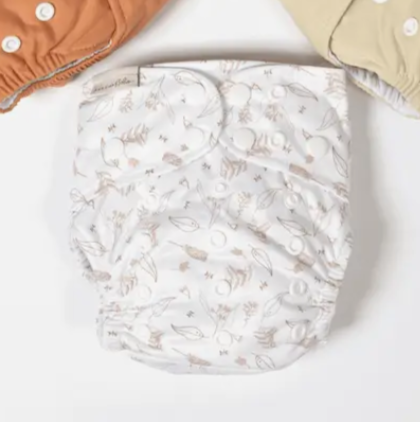 Bare and Boho Soft Shell Nappy One Size ( Bamboo/Hemp)