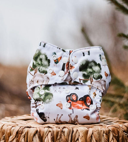 REDUCED TO CLEAR - Bells Bumz Luxury BTP Pocket nappy shell - Road Trip Collection