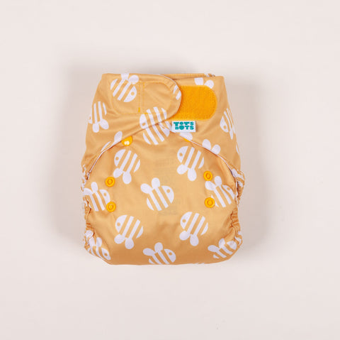 REDUCED TO CLEAR Tots Bots Bamboozle Nappy Wrap Size 1