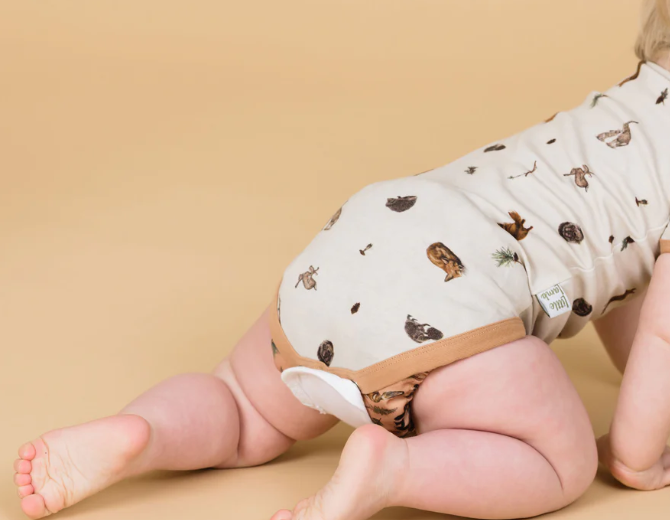 Little Lamb Vest Extenders Single Happi Nappies