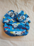 Preloved Buttons Super Nappy Cover