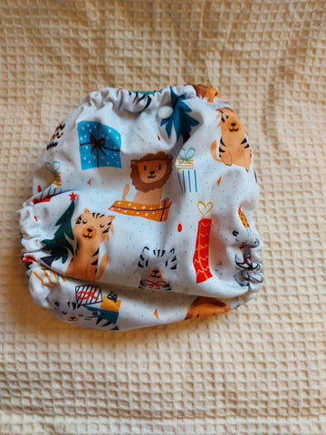 Preloved Frog and Bear Nappy Cover