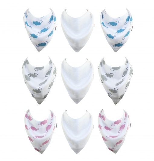 Muslin 2024 dribble bibs