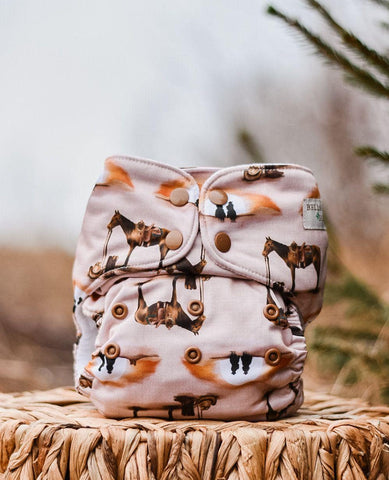 REDUCED TO CLEAR - Bells Bumz Luxury BTP Pocket nappy shell - Road Trip Collection