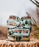 Bells Bumz Luxury BTP Pocket nappy shell - Road Trip Collection
