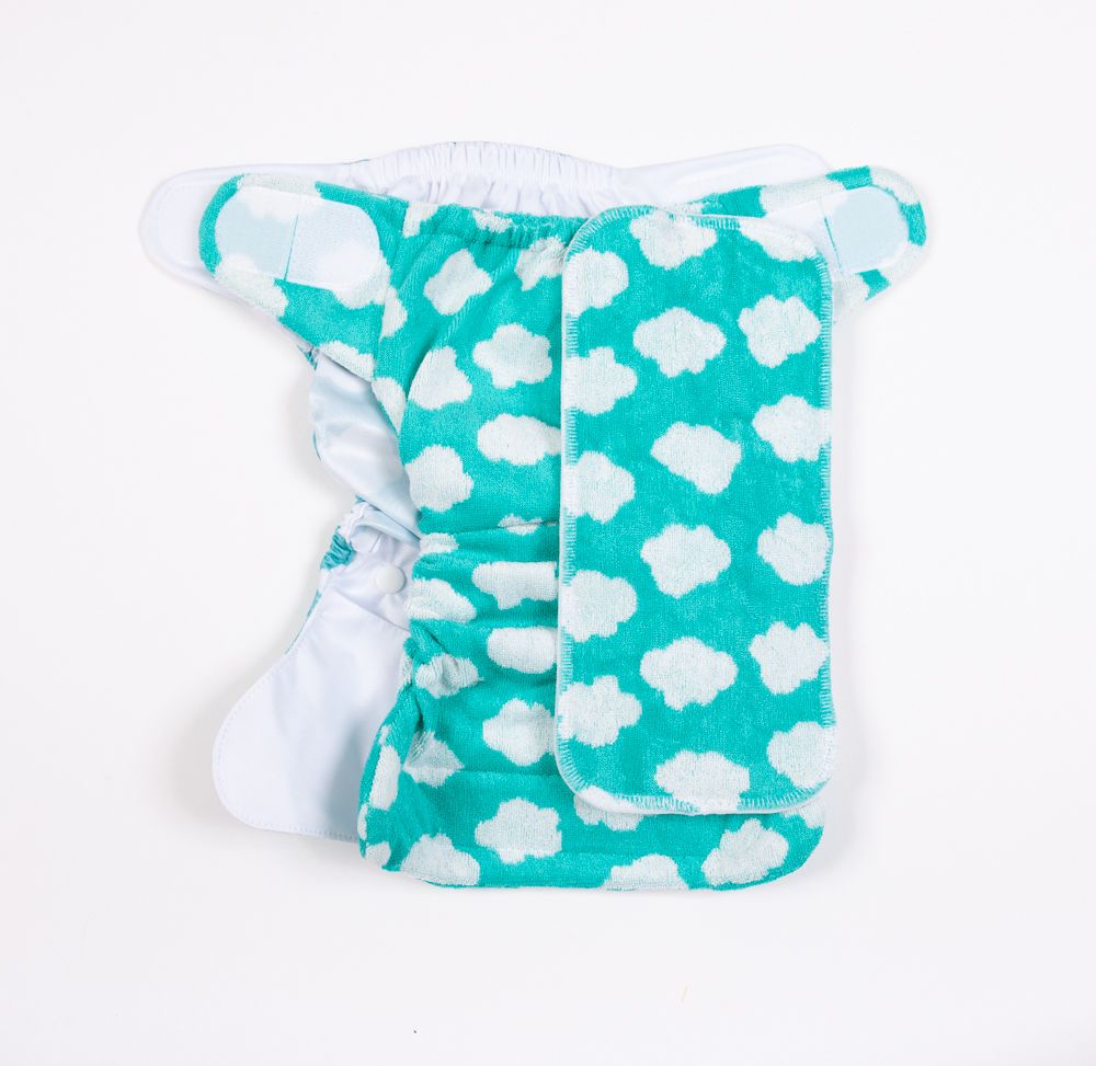 REDUCED TO CLEAR Tots Bots Bamboozle Fitted Nappy Size 1 – Happi Nappies